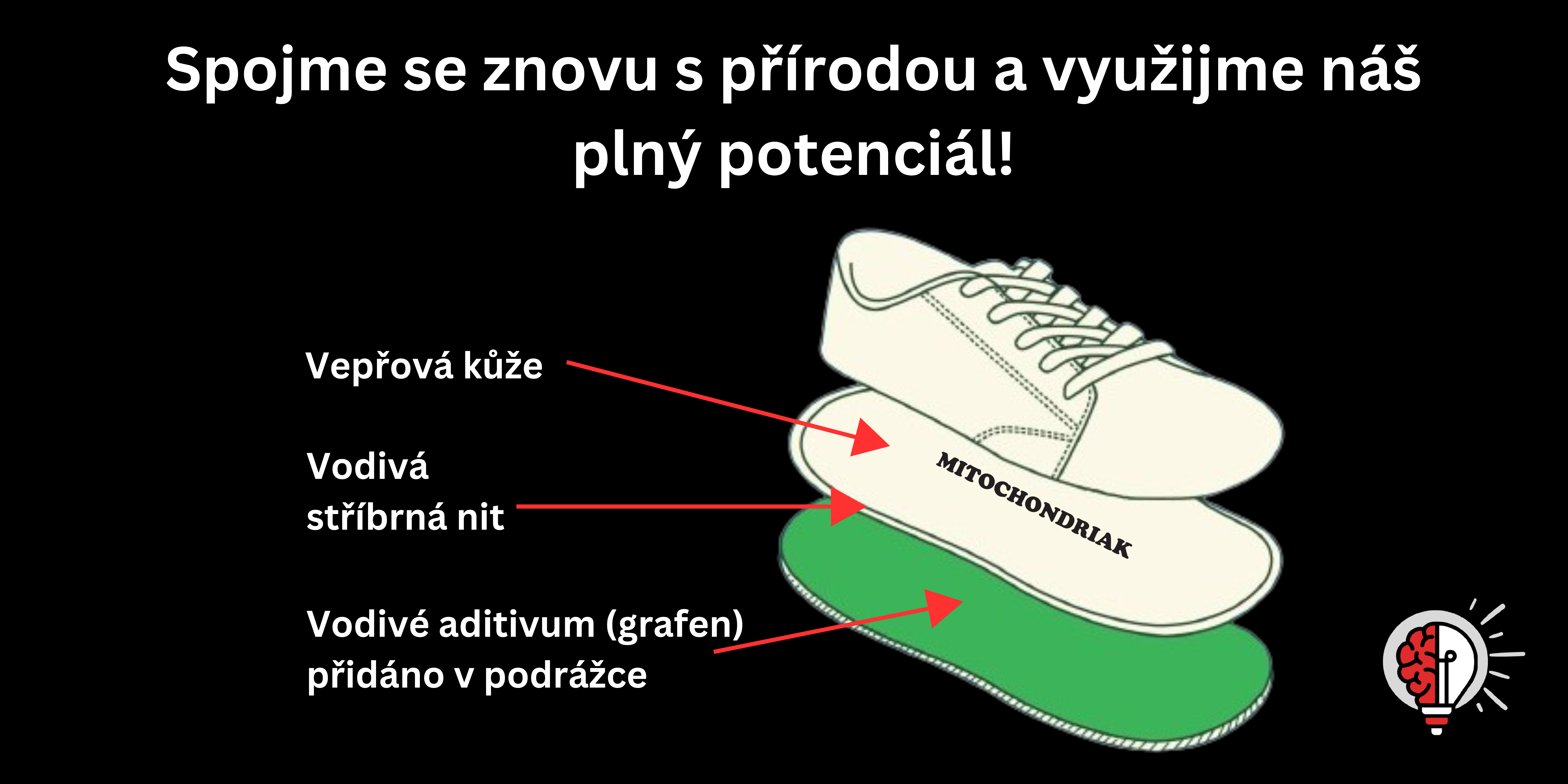 Barefoot a grounding princip obuvi Mitochondriak